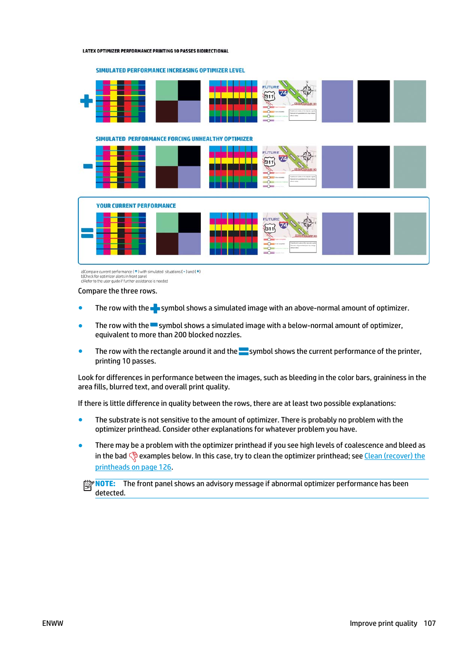 HP Latex 360 Printer User Manual | Page 113 / 184