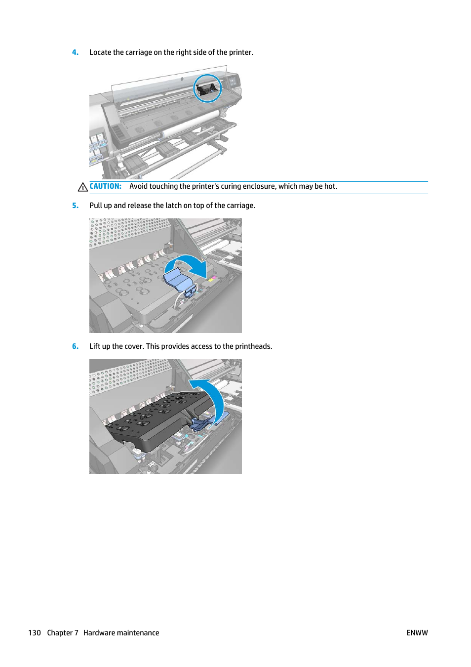 HP Latex 360 Printer User Manual | Page 136 / 184