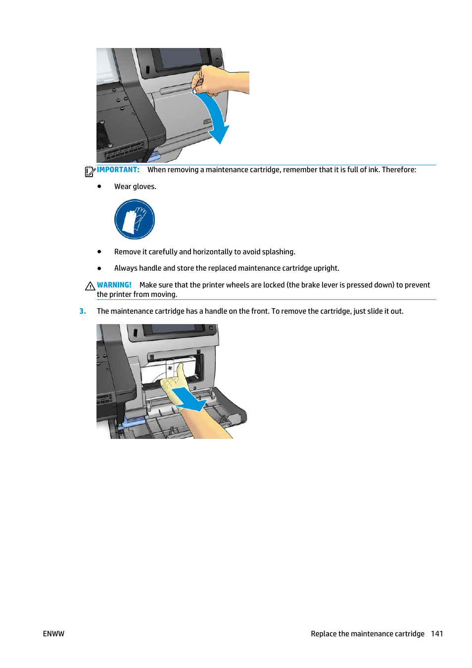 HP Latex 360 Printer User Manual | Page 147 / 184
