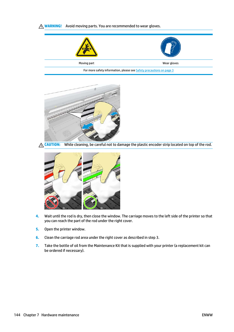HP Latex 360 Printer User Manual | Page 150 / 184