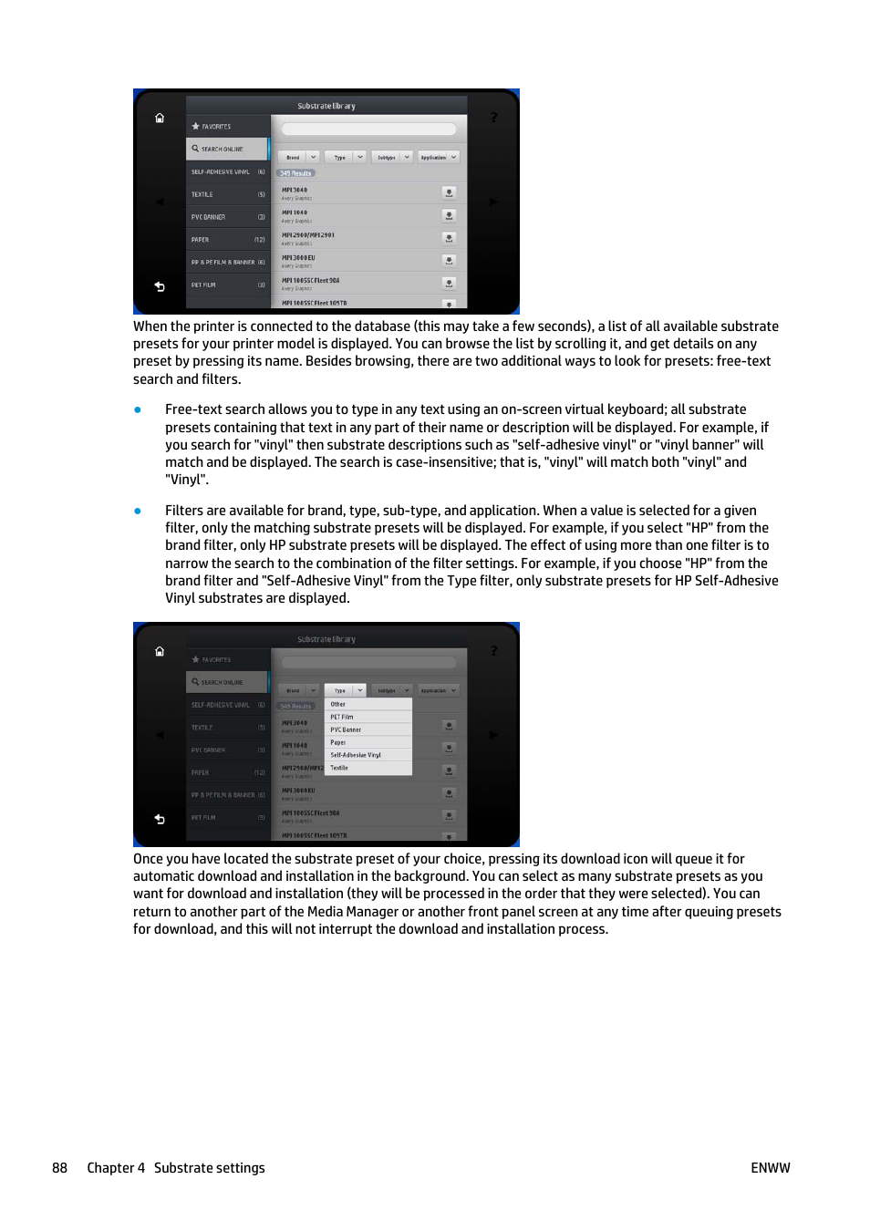 HP Latex 360 Printer User Manual | Page 94 / 184