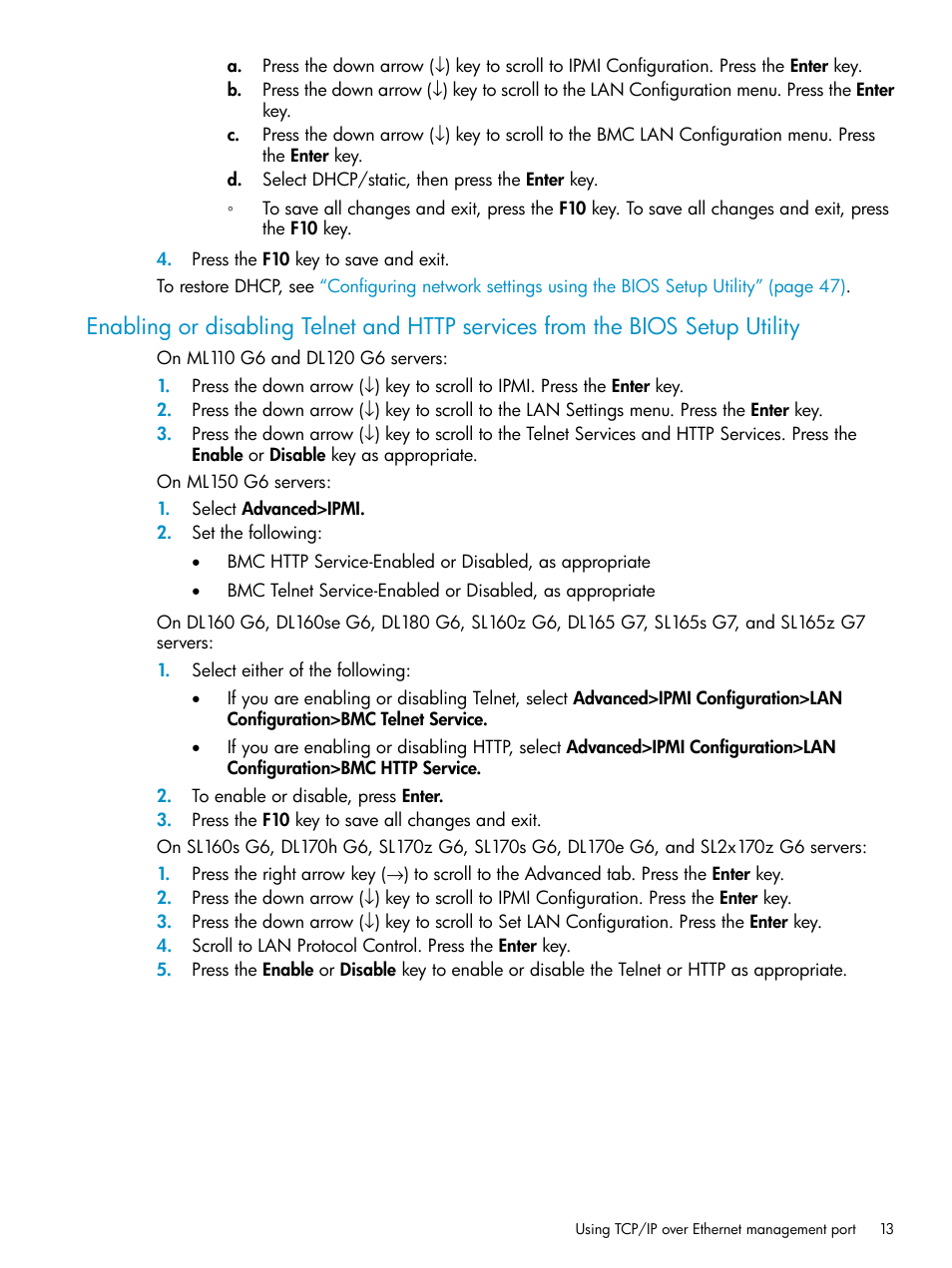 HP ProLiant SL2x170z G6 Server User Manual | Page 13 / 60