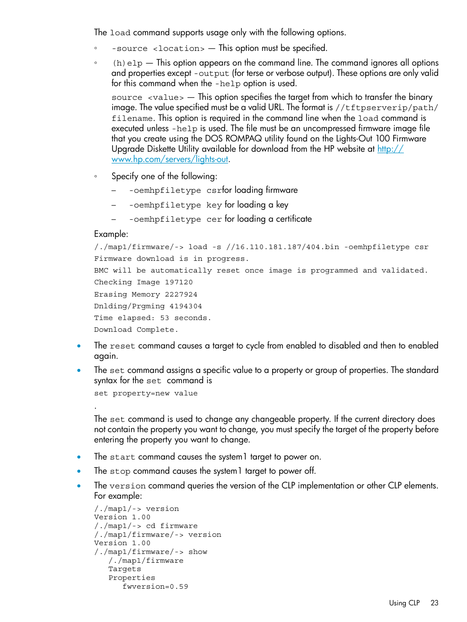 HP ProLiant SL2x170z G6 Server User Manual | Page 23 / 60