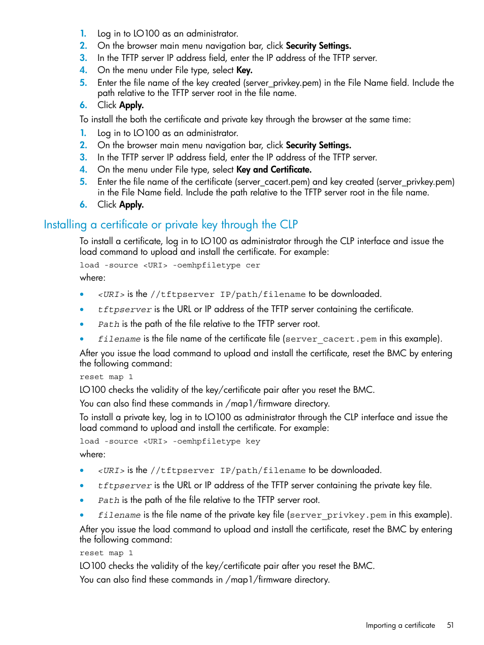 HP ProLiant SL2x170z G6 Server User Manual | Page 51 / 60