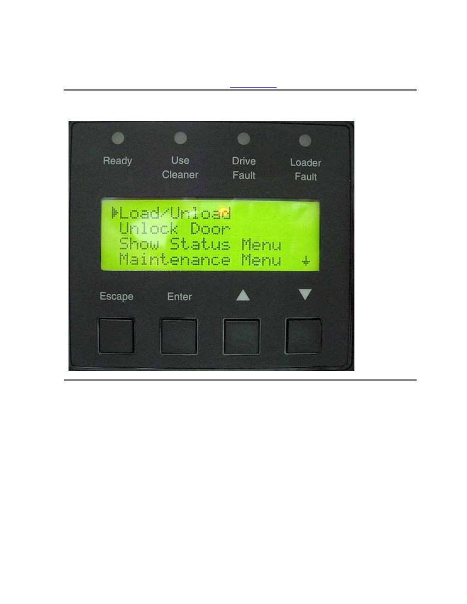 Entering the menu mode, Exiting the menu mode, Figure a-7 | Main menu | HP NonStop G-Series User Manual | Page 100 / 134
