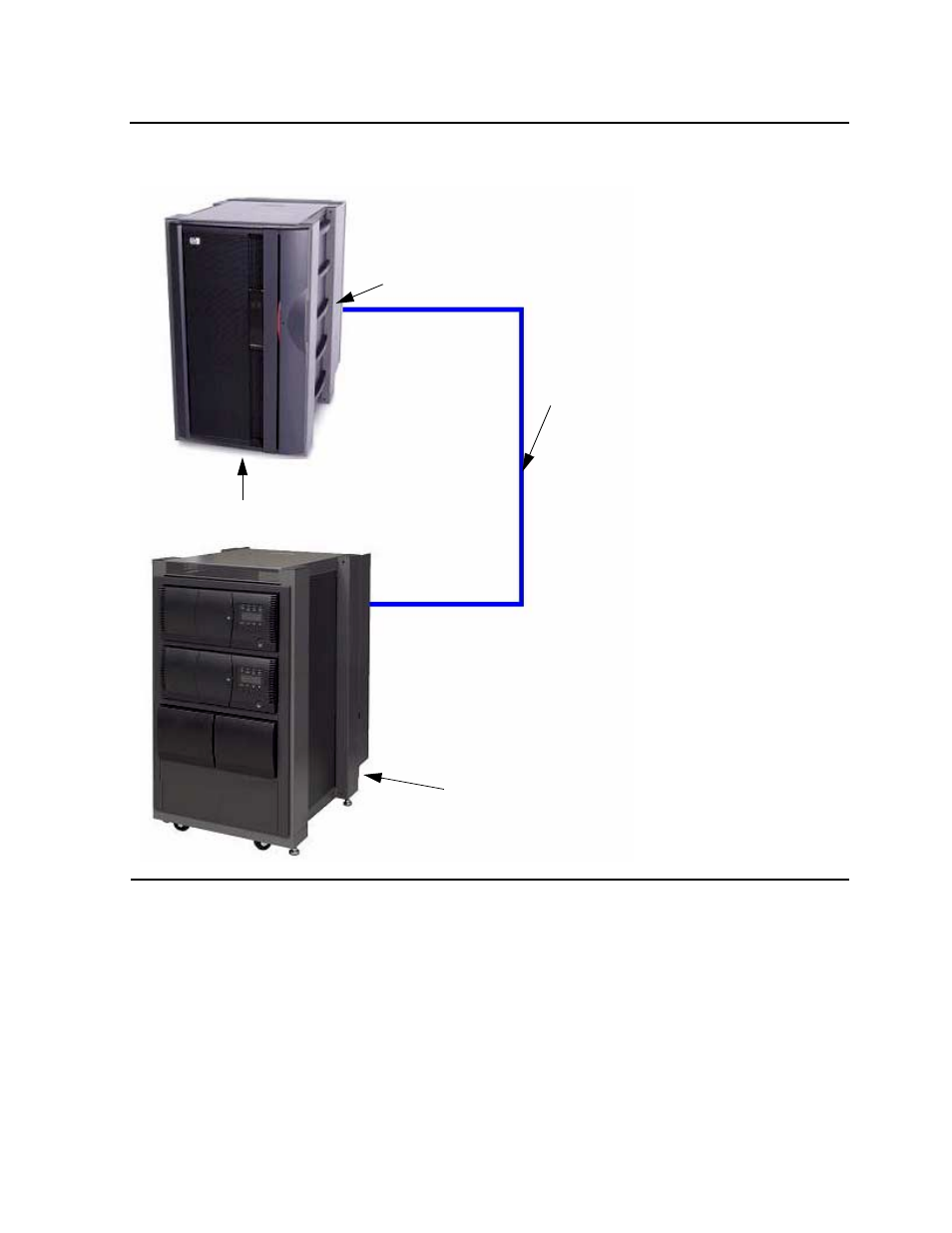 Figure 1-1, Example of the tape drive configuration | HP NonStop G-Series User Manual | Page 18 / 134