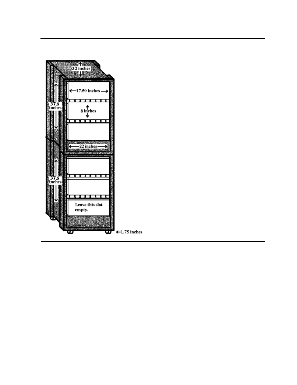 Figure 1-3, Dimensions of the enclosure | HP NonStop G-Series User Manual | Page 25 / 134