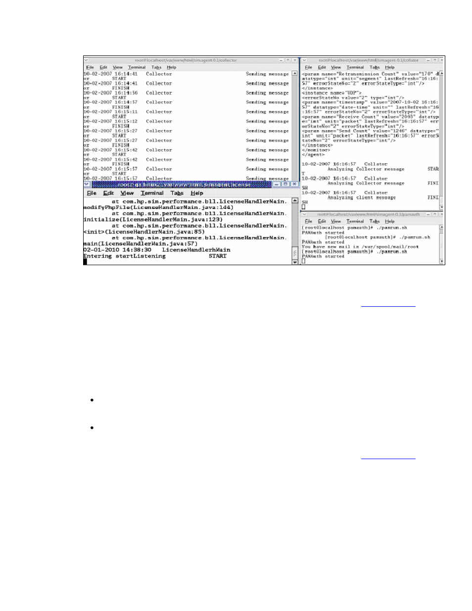 Checking agents running | HP NonStop G-Series User Manual | Page 20 / 79