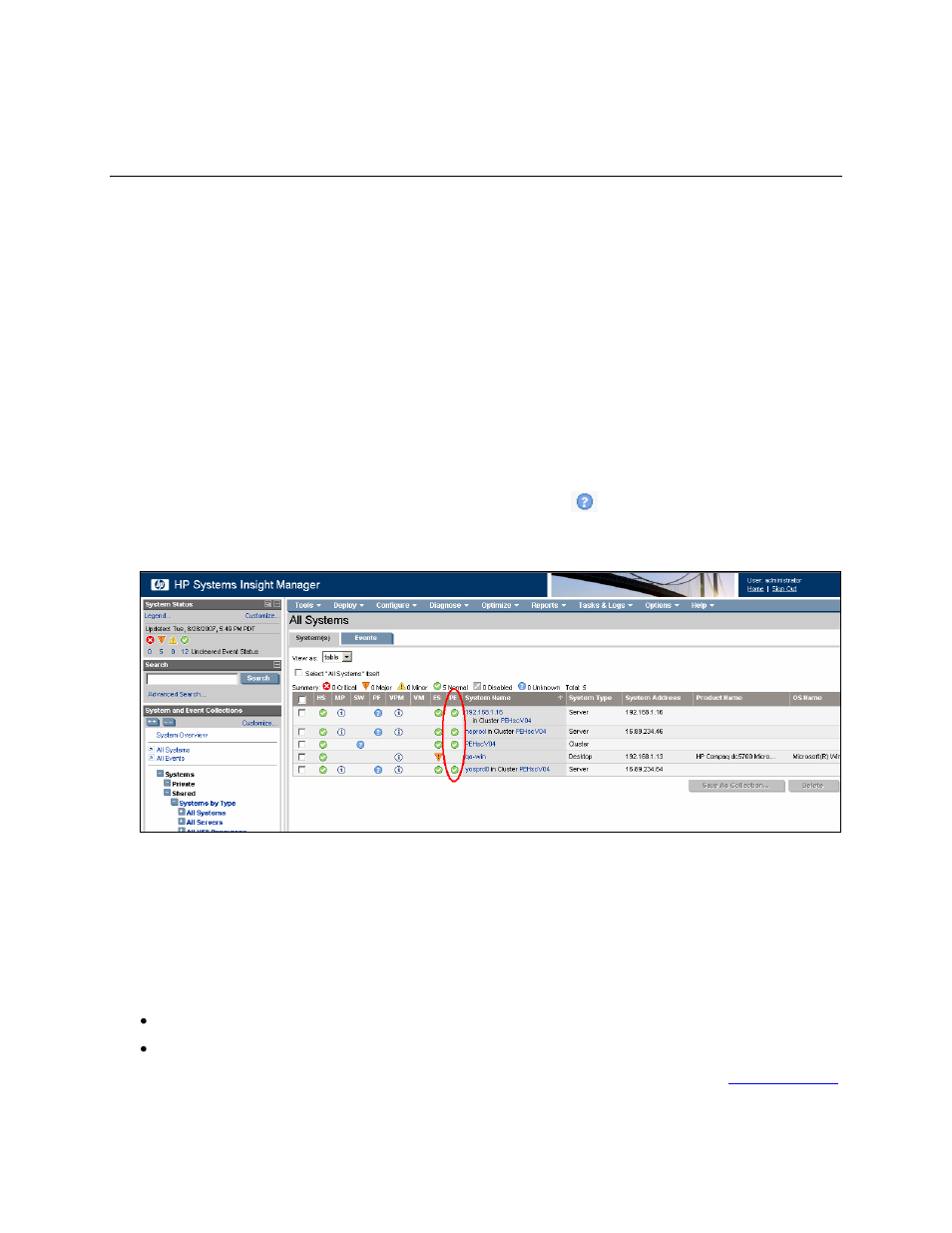 Using the user interface, Verview, Overview | HP NonStop G-Series User Manual | Page 39 / 79