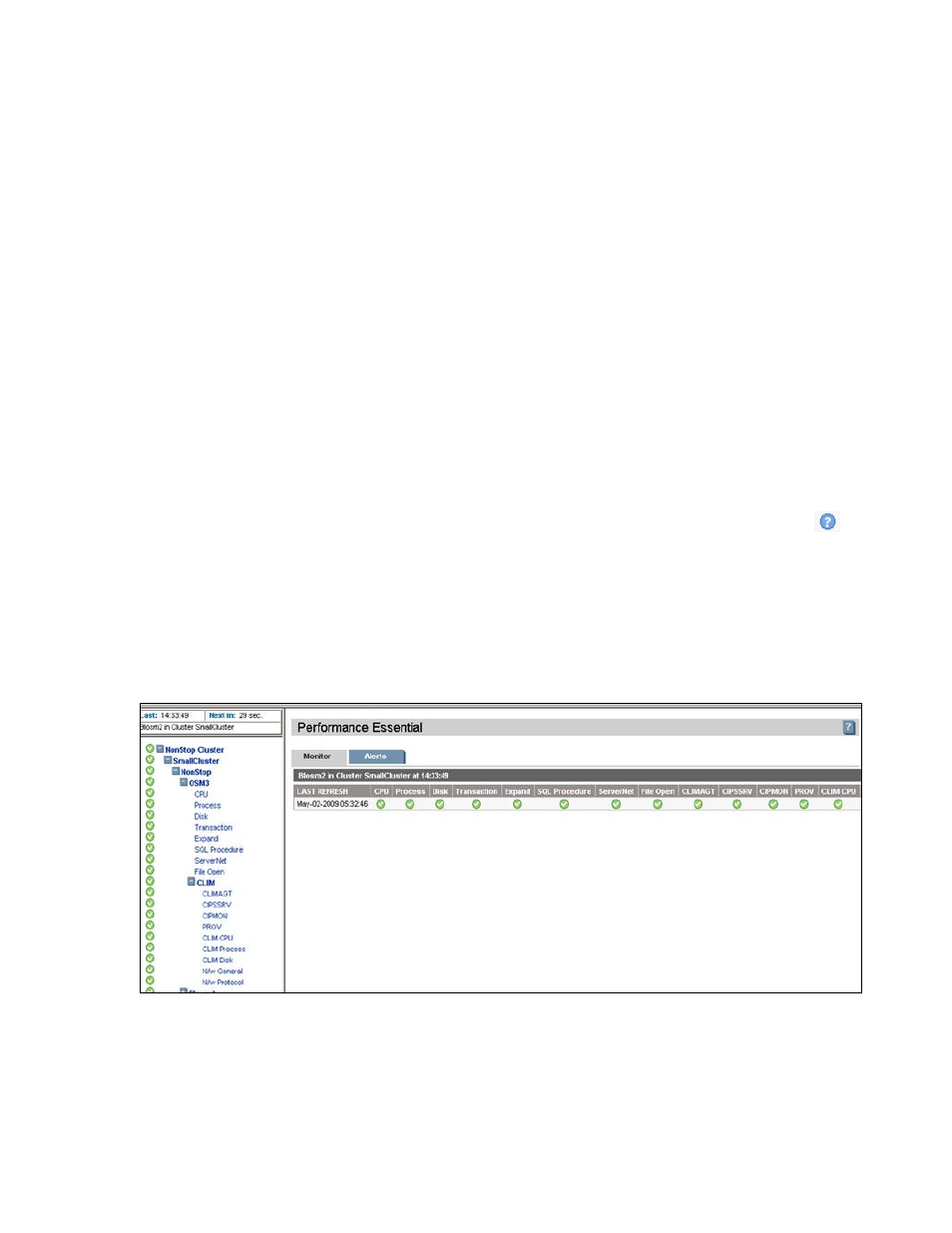 Erformance, Onitoring, Performance monitoring | HP NonStop G-Series User Manual | Page 40 / 79