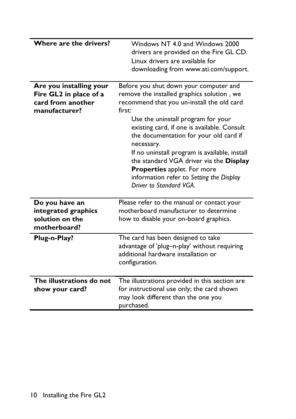 HP Workstation x1100 User Manual | Page 13 / 52