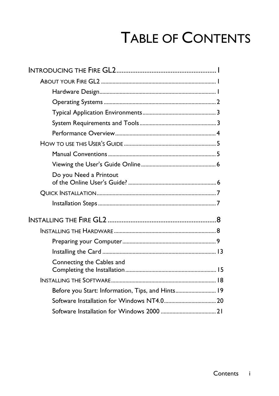 HP Workstation x1100 User Manual | Page 2 / 52