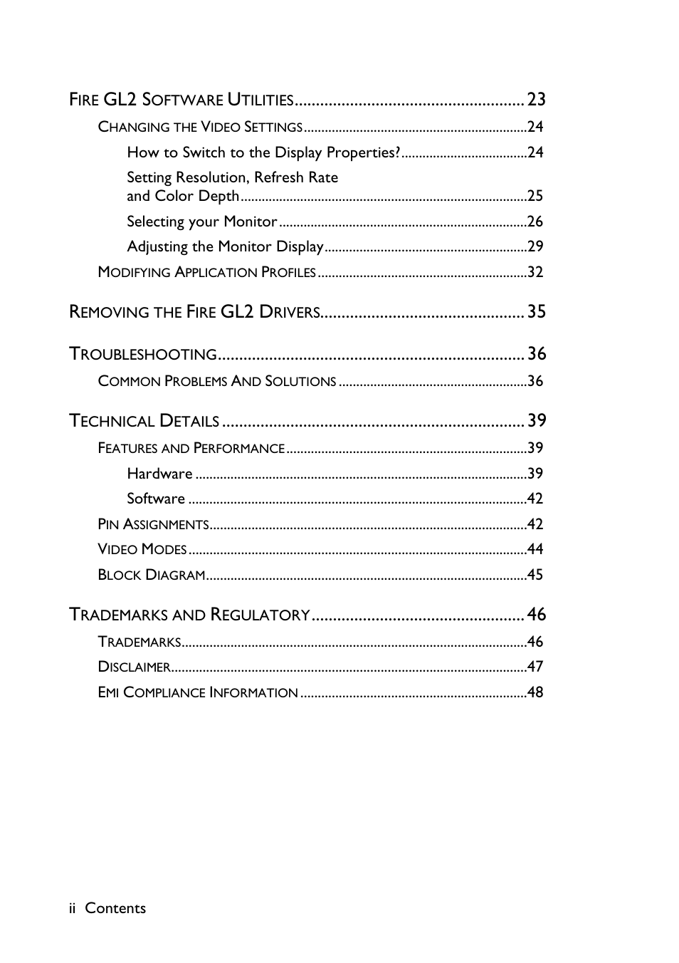 Gl2 s, Gl2 d | HP Workstation x1100 User Manual | Page 3 / 52