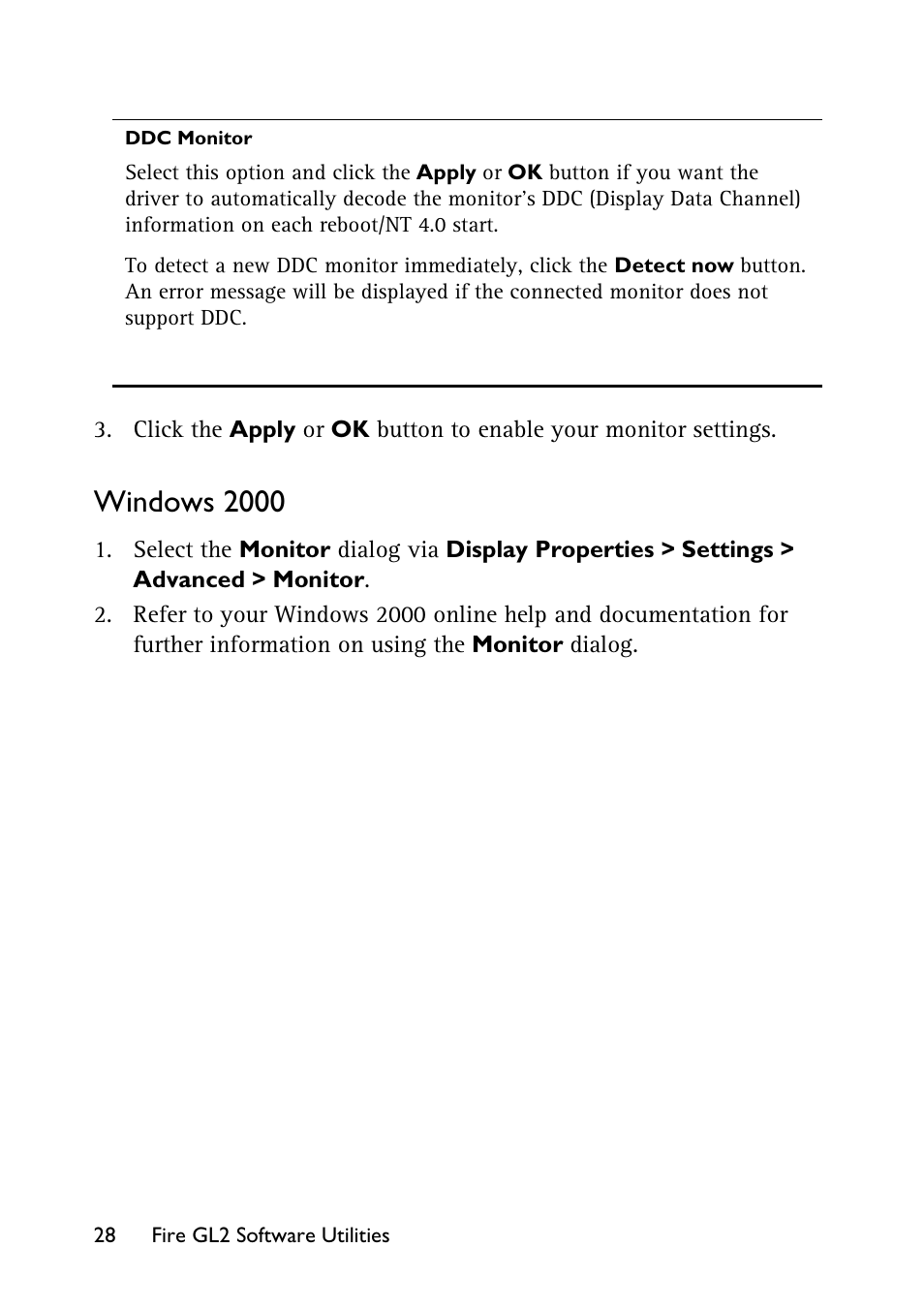 Windows 2000 | HP Workstation x1100 User Manual | Page 31 / 52