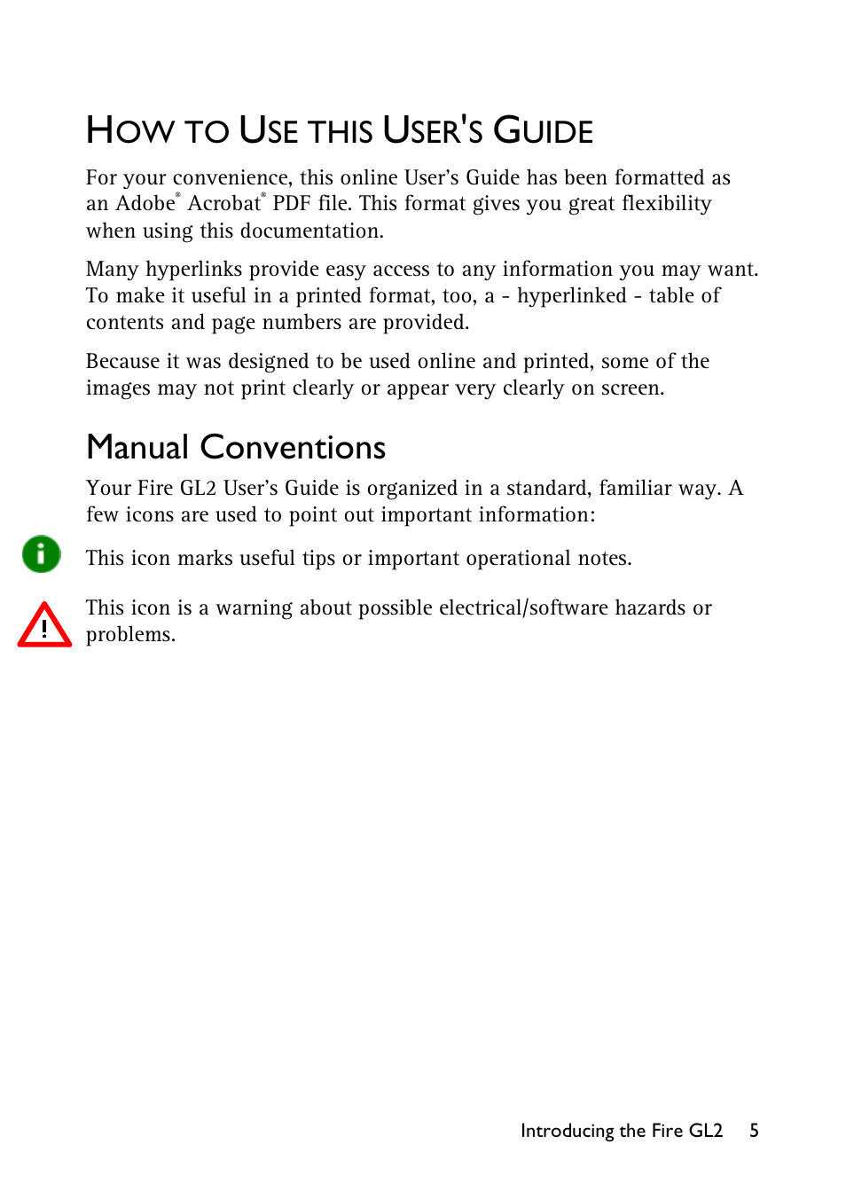 How to use this user's guide, Manual conventions, Ow to use this | Uide, Ow to, Se this | HP Workstation x1100 User Manual | Page 8 / 52