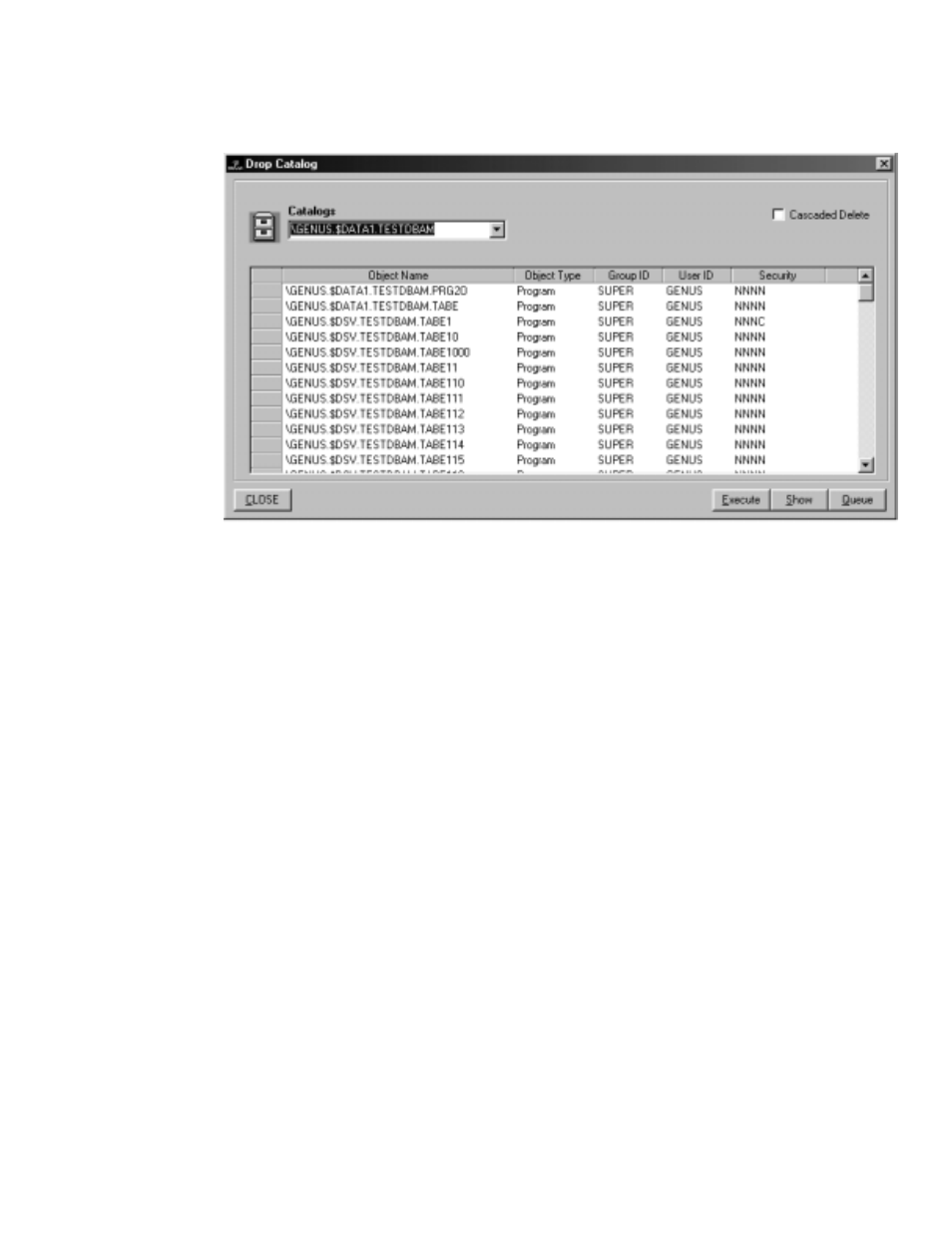 Upgrading a catalog | HP NonStop G-Series User Manual | Page 124 / 263