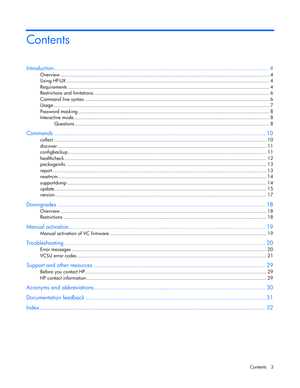 HP Virtual Connect 8Gb 24-port Fibre Channel Module for c-Class BladeSystem User Manual | Page 3 / 32