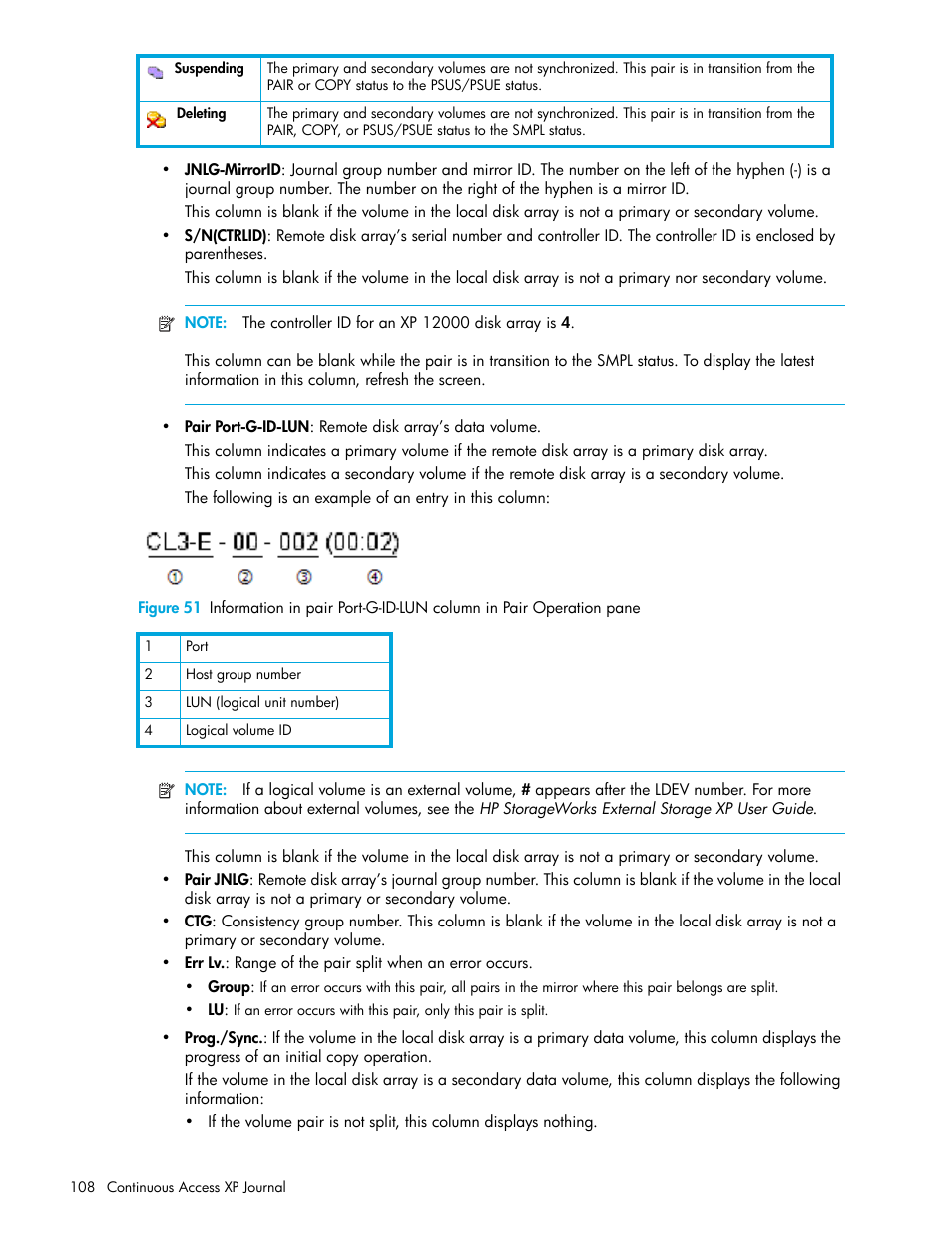 HP StorageWorks XP Remote Web Console Software User Manual | Page 108 / 154