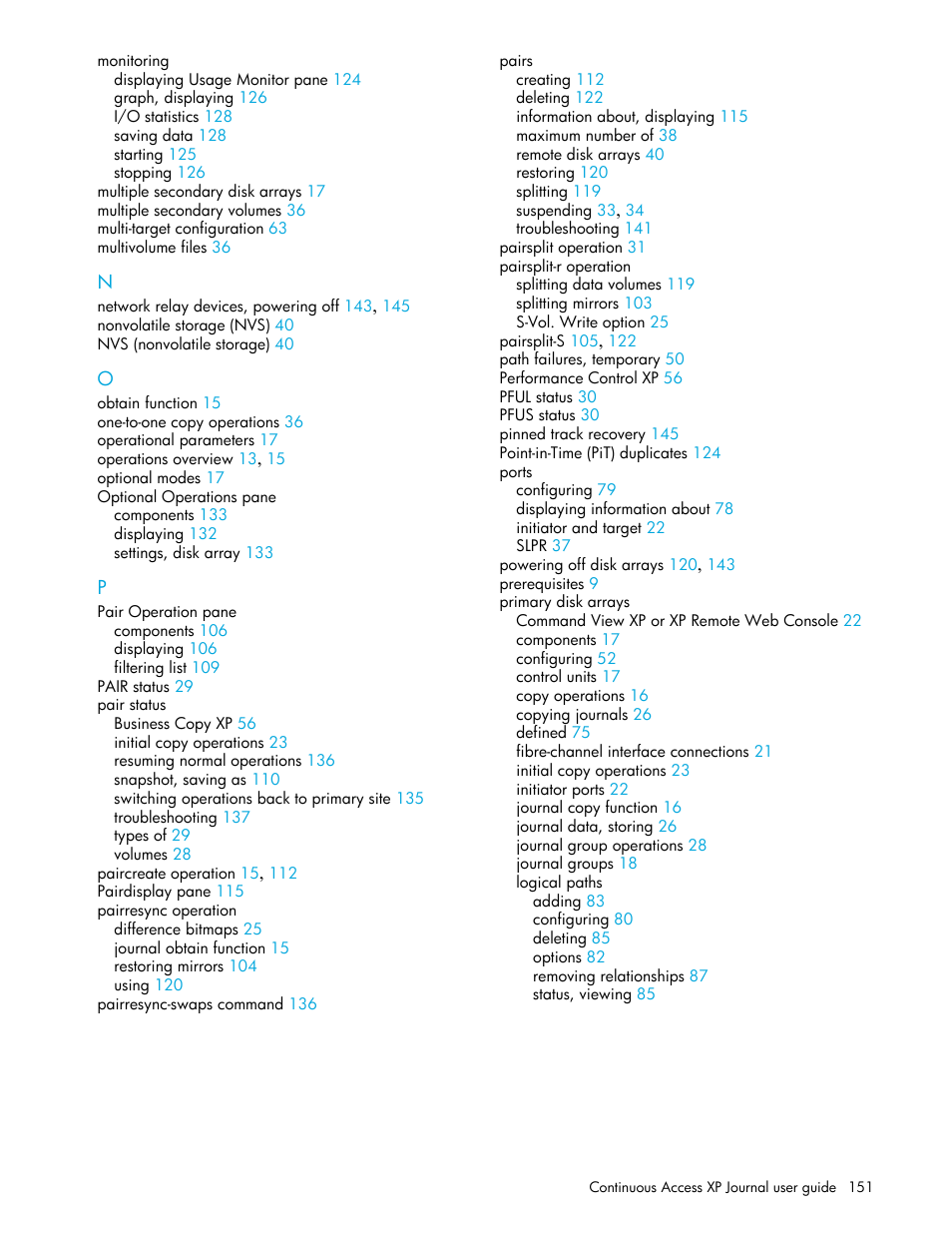 HP StorageWorks XP Remote Web Console Software User Manual | Page 151 / 154