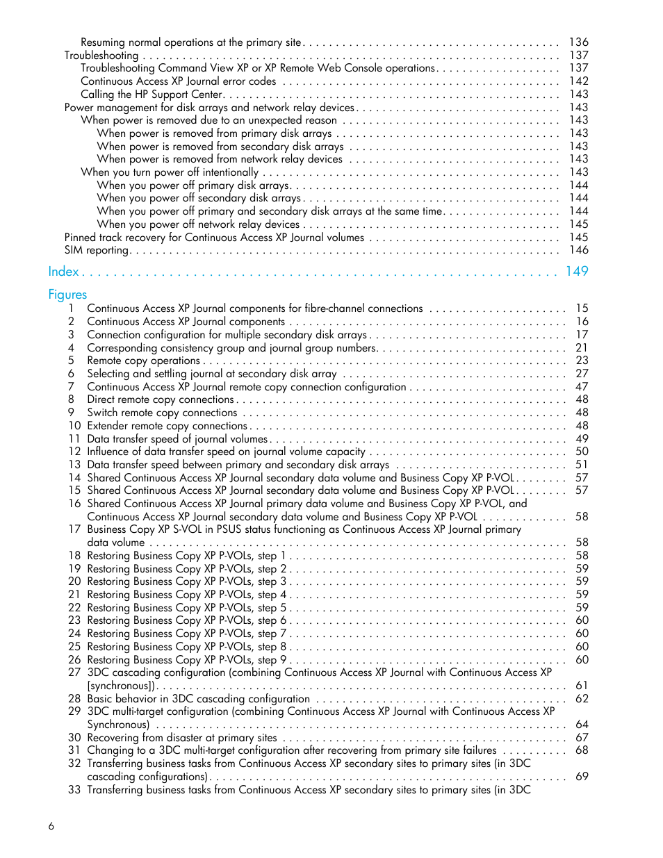 HP StorageWorks XP Remote Web Console Software User Manual | Page 6 / 154