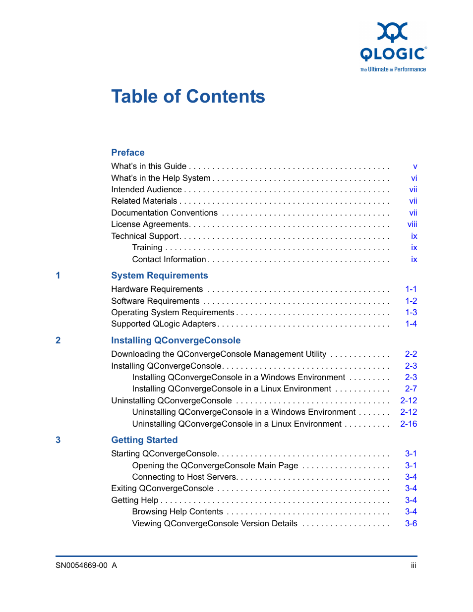 HP 4Gb PCIe Host Bus Adapter User Manual | Page 3 / 44