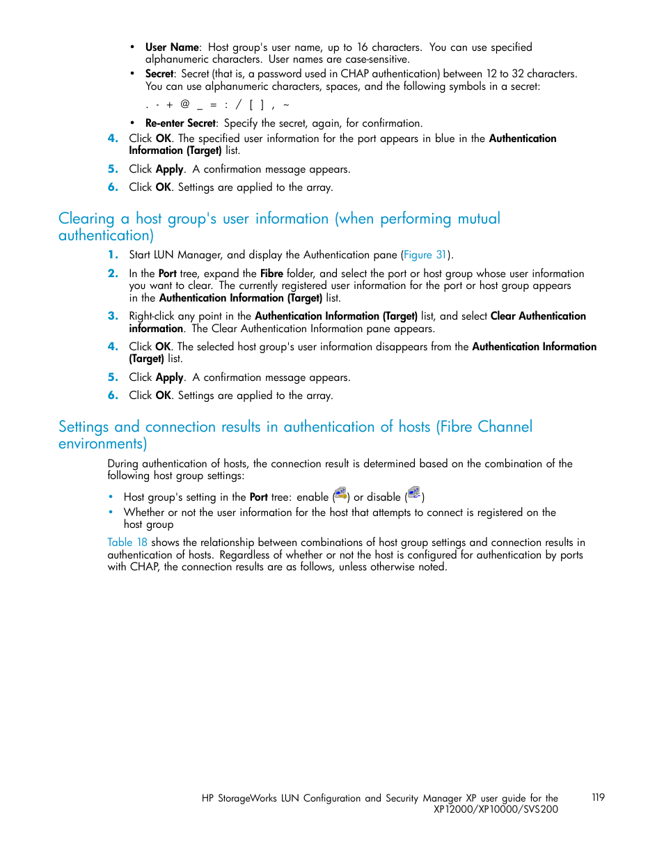 HP StorageWorks XP10000 Disk Array User Manual | Page 119 / 220