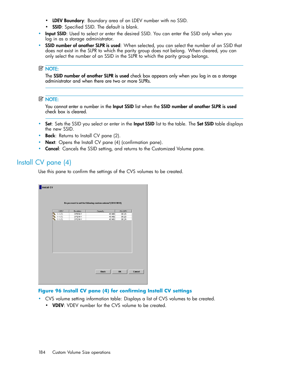 Install cv pane (4) | HP StorageWorks XP10000 Disk Array User Manual | Page 184 / 220