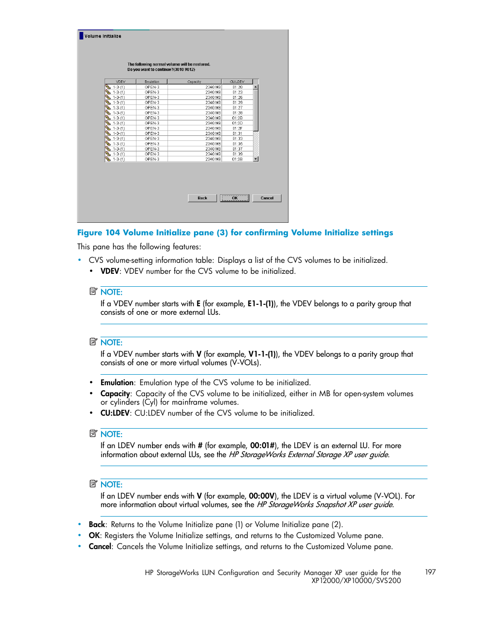 HP StorageWorks XP10000 Disk Array User Manual | Page 197 / 220