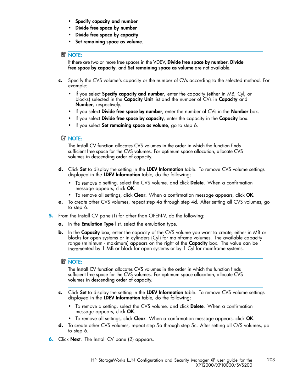 HP StorageWorks XP10000 Disk Array User Manual | Page 203 / 220