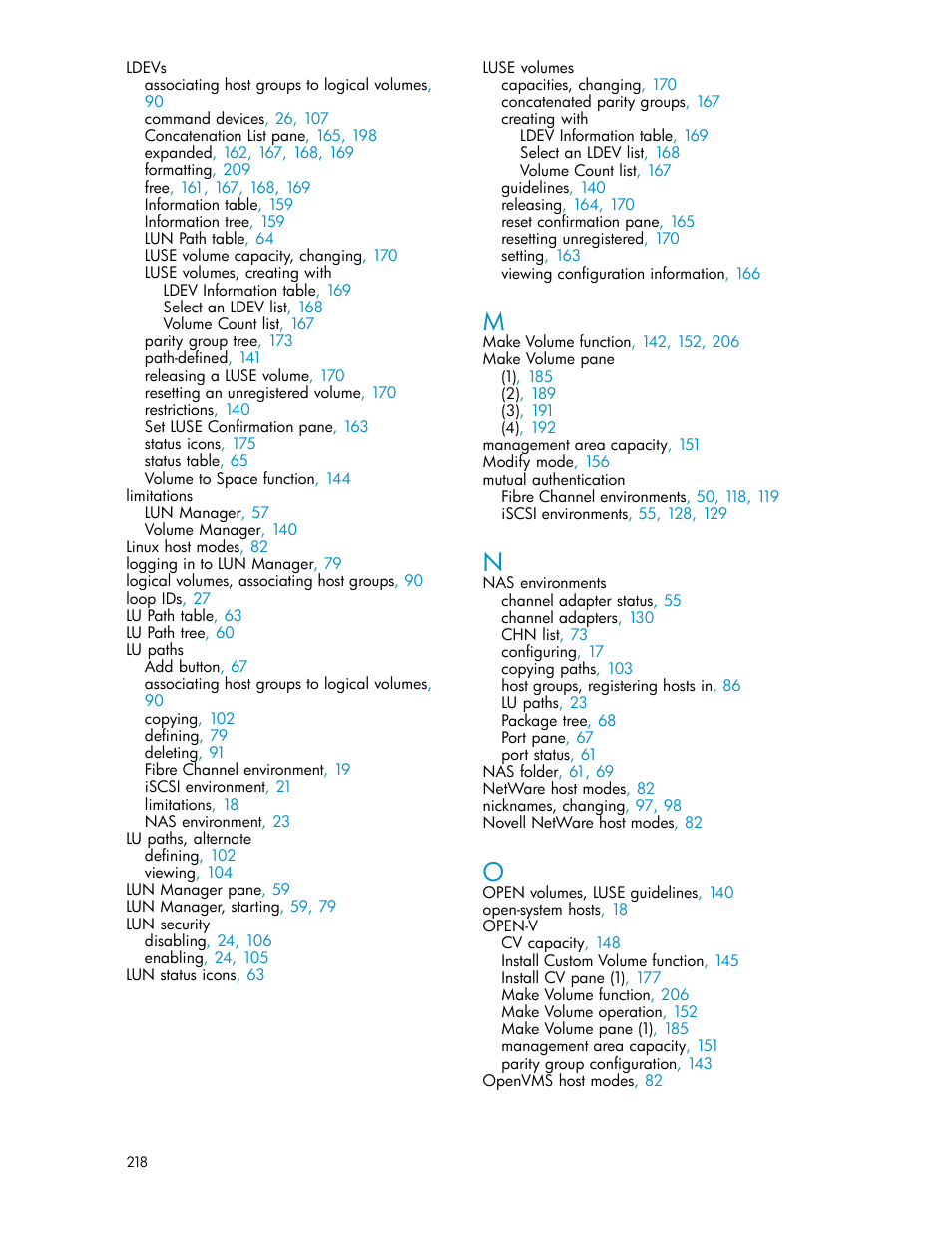 HP StorageWorks XP10000 Disk Array User Manual | Page 218 / 220