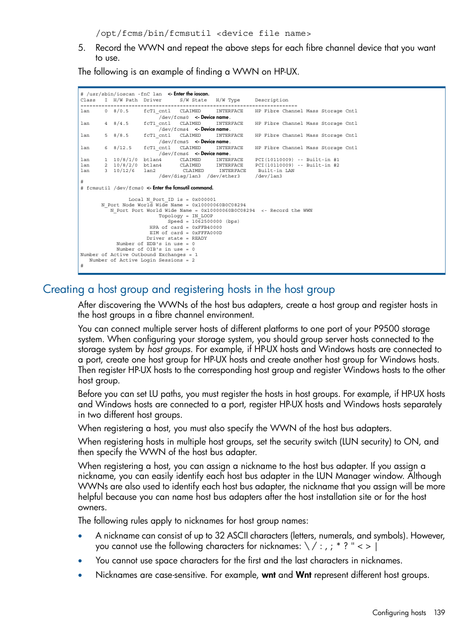 HP XP P9500 Storage User Manual | Page 139 / 367