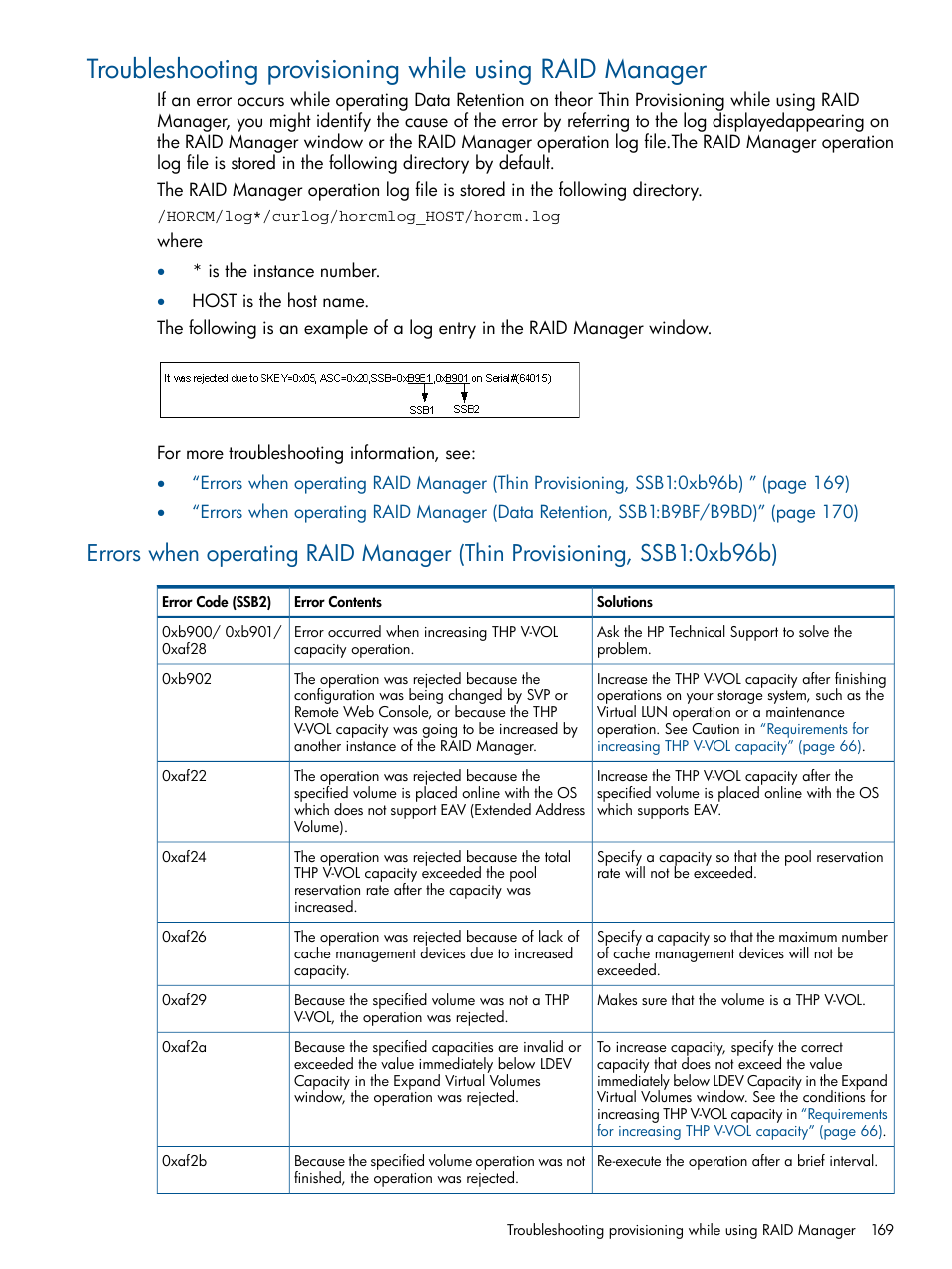 HP XP P9500 Storage User Manual | Page 169 / 367