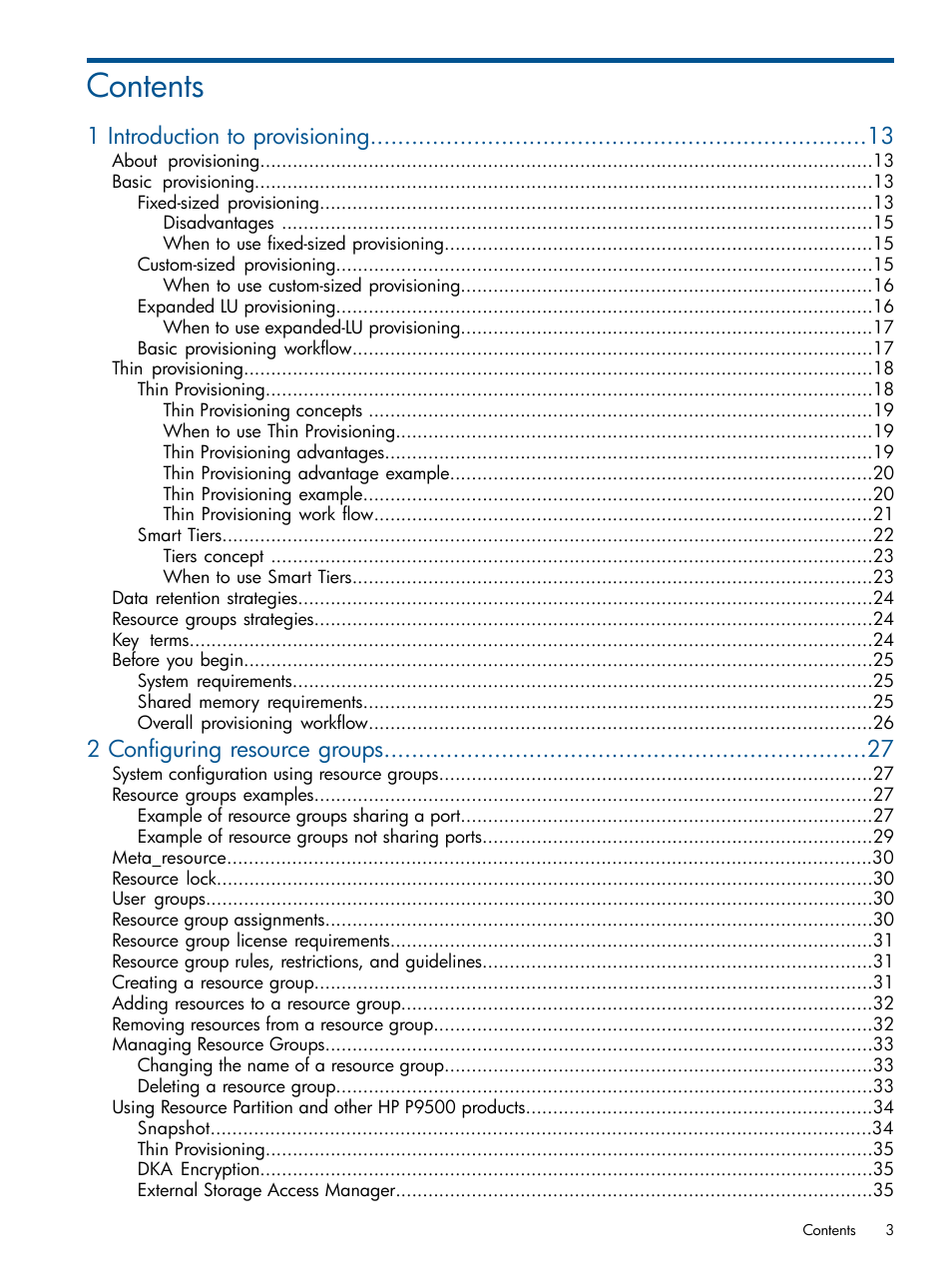 HP XP P9500 Storage User Manual | Page 3 / 367