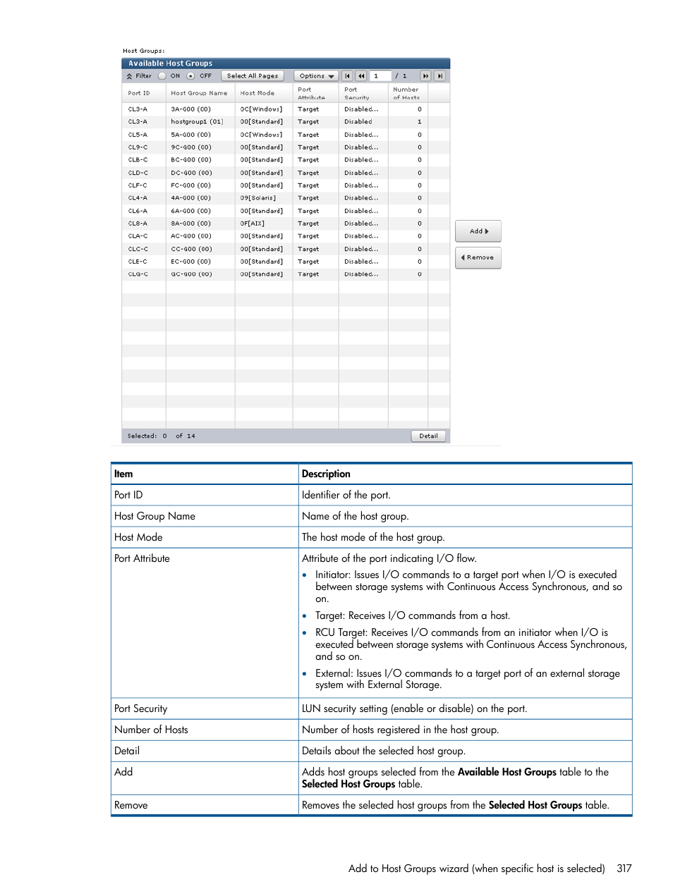 HP XP P9500 Storage User Manual | Page 317 / 367