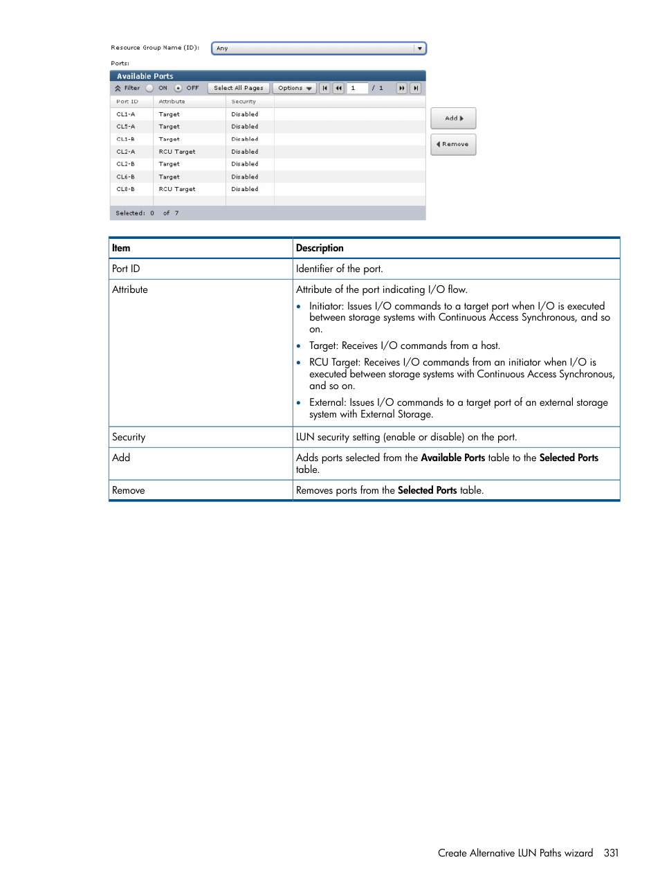 HP XP P9500 Storage User Manual | Page 331 / 367