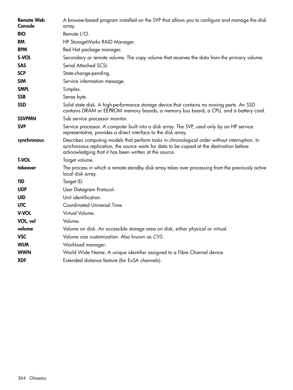 HP XP P9500 Storage User Manual | Page 364 / 367