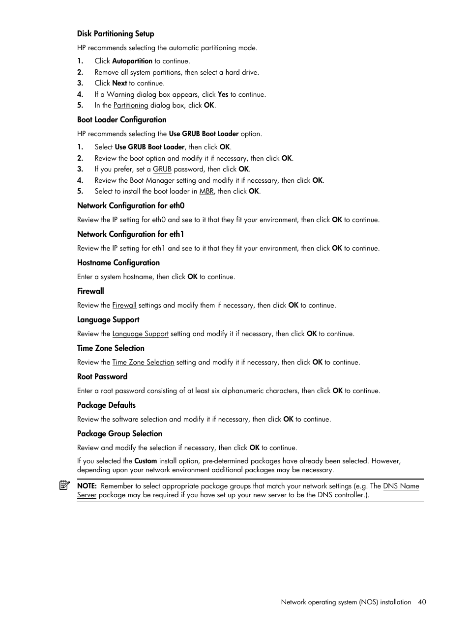 HP ProLiant DL140 G3 Server User Manual | Page 40 / 55