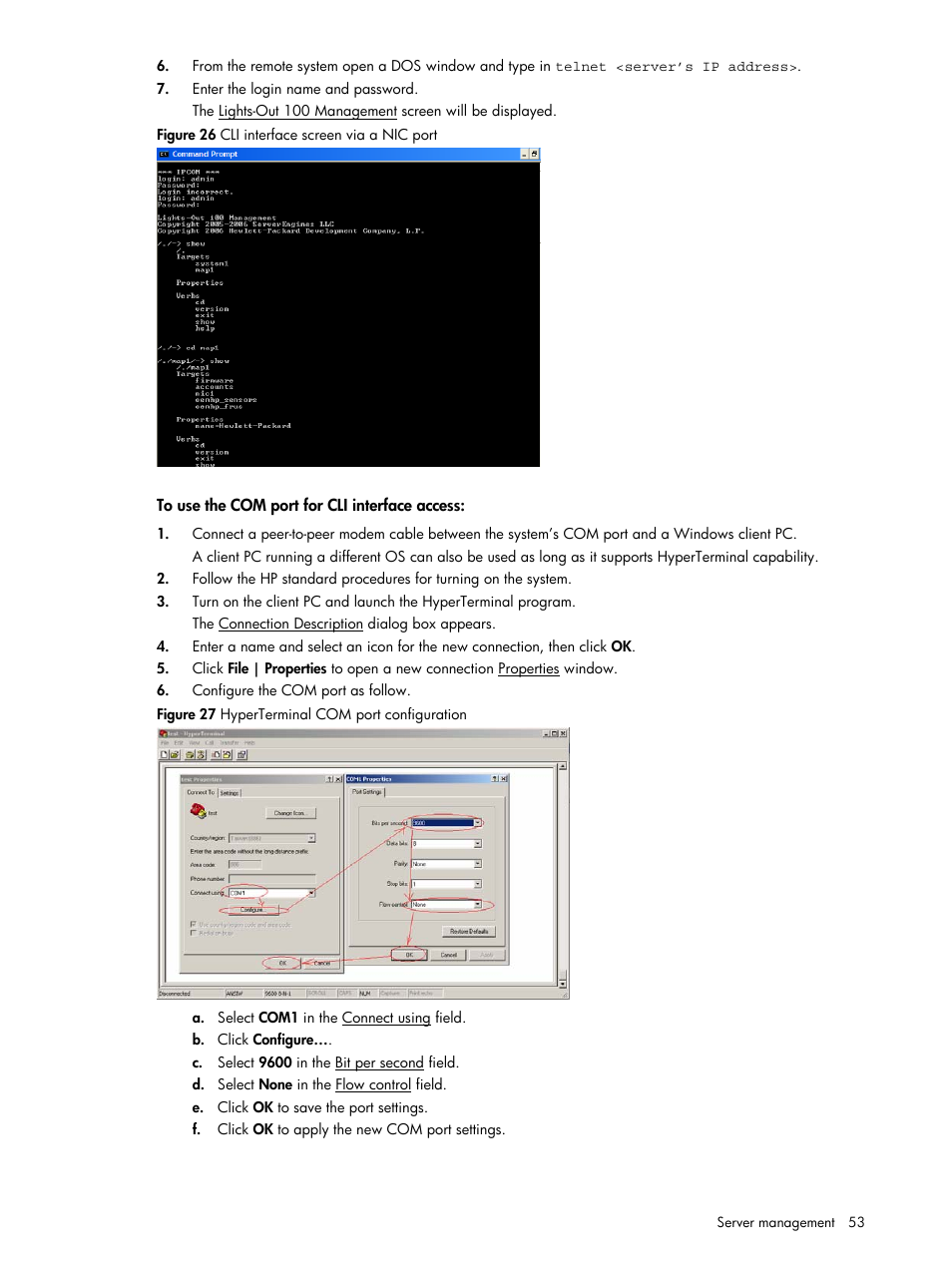 HP ProLiant DL140 G3 Server User Manual | Page 53 / 55