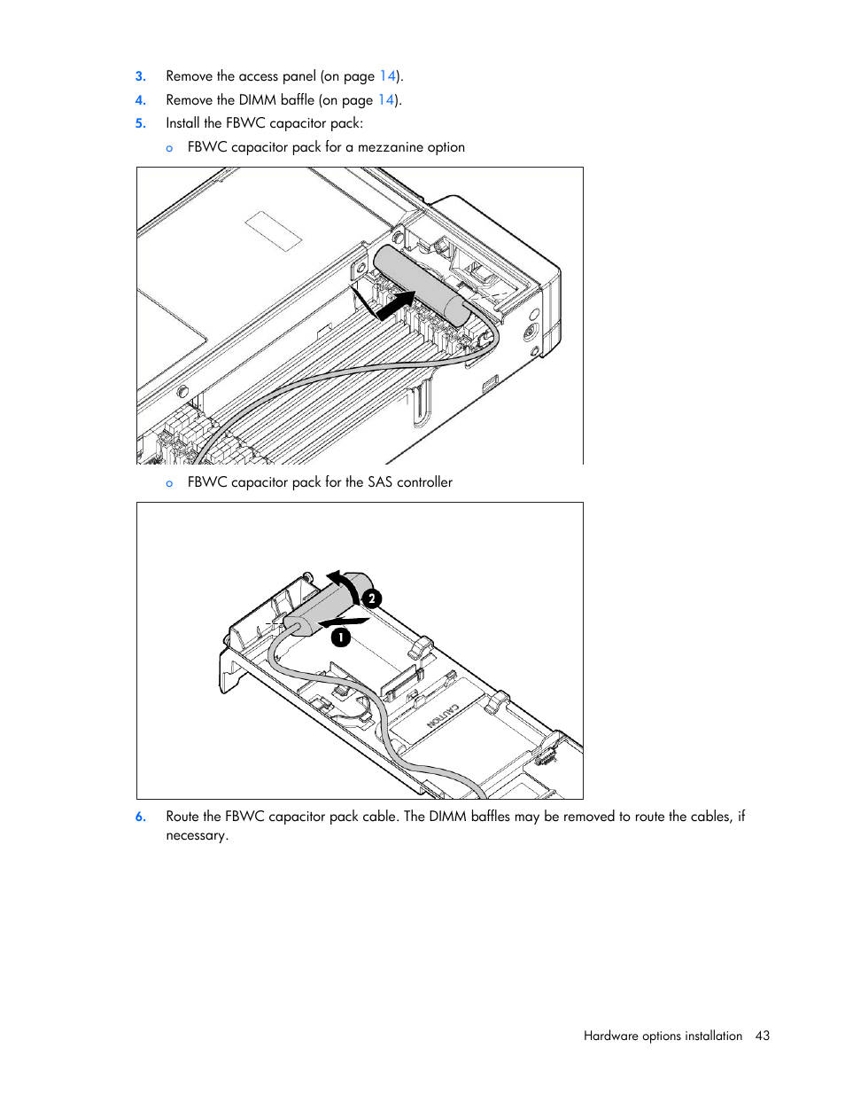 HP ProLiant BL465c Gen8 Server Blade User Manual | Page 43 / 89