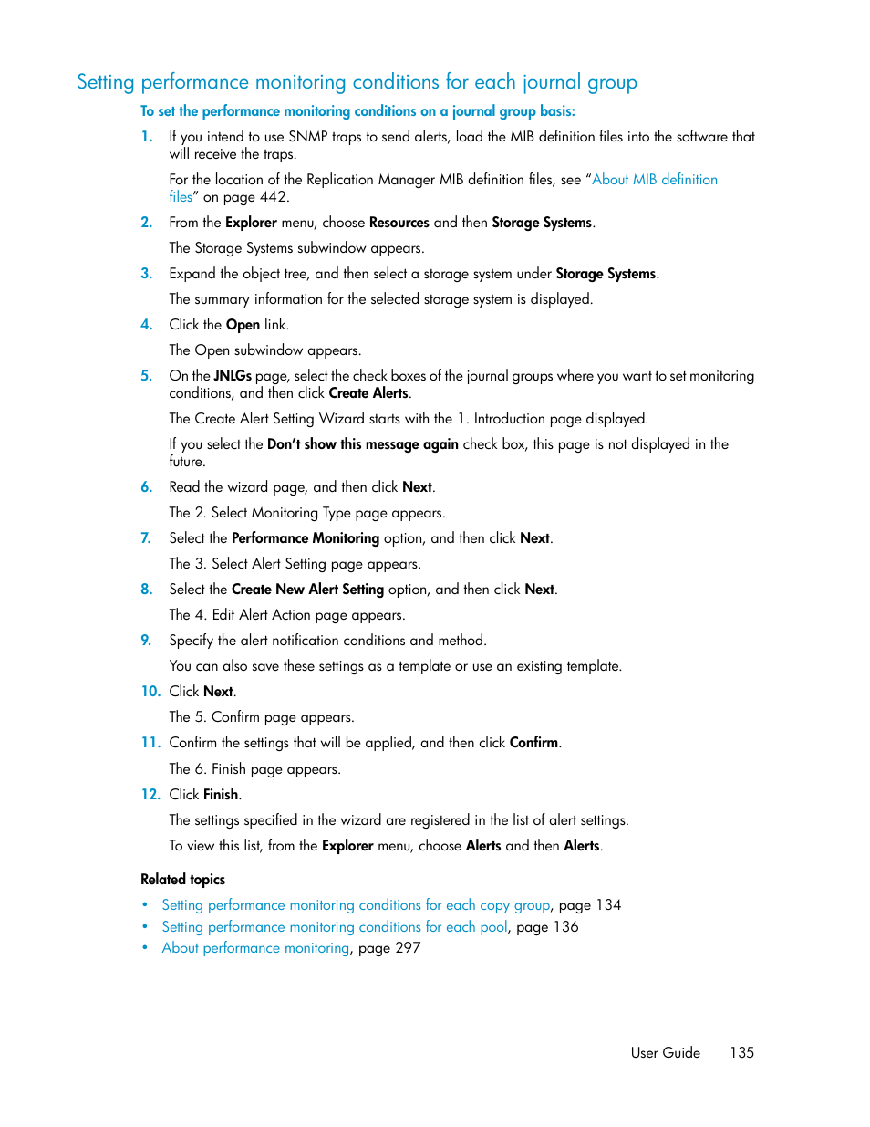 HP XP P9000 Command View Advanced Edition Software User Manual | Page 135 / 500