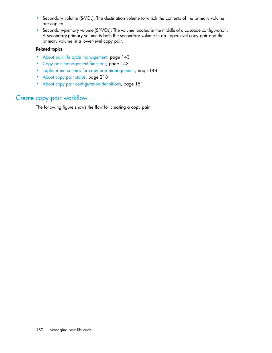 Create copy pair workflow | HP XP P9000 Command View Advanced Edition Software User Manual | Page 150 / 500