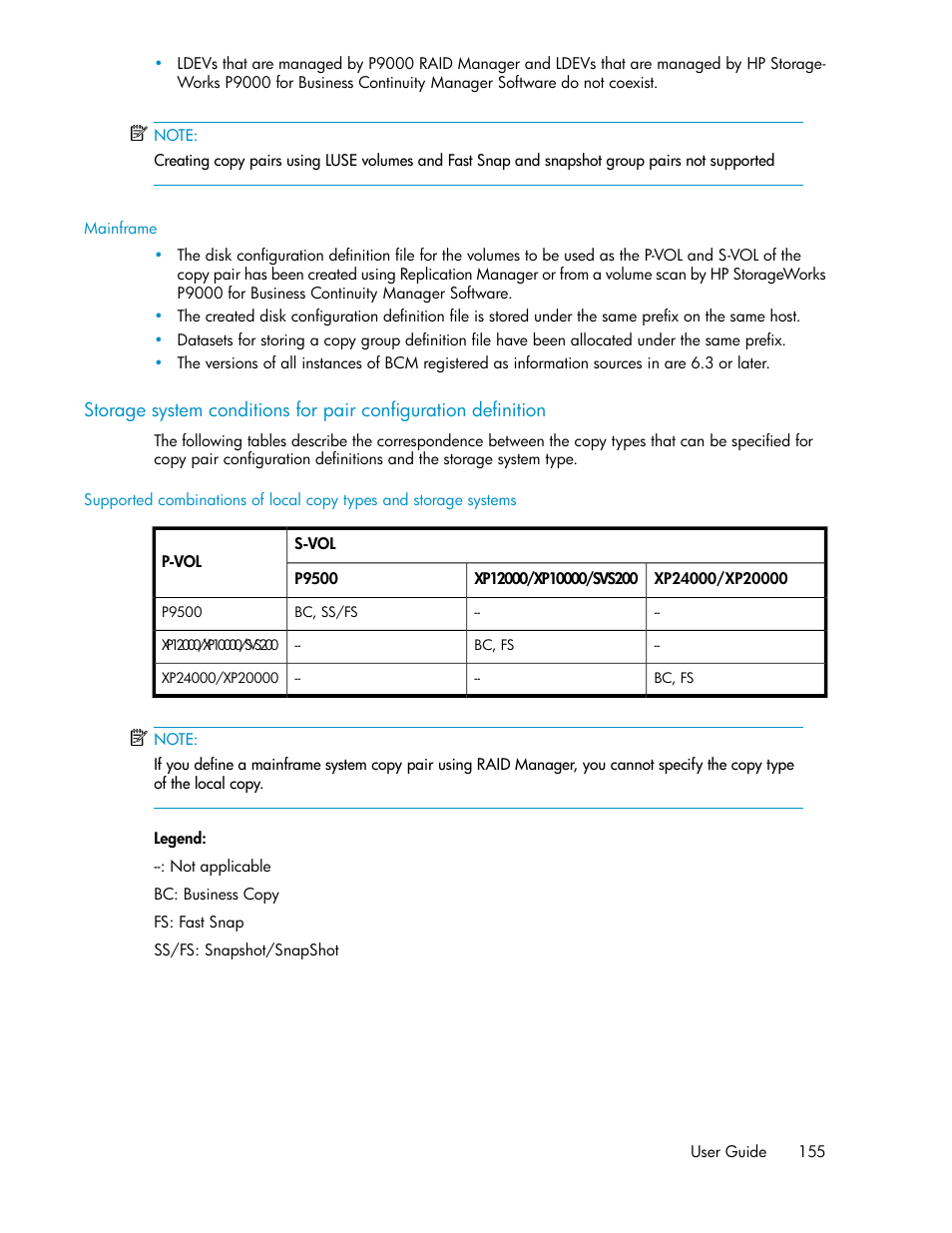 HP XP P9000 Command View Advanced Edition Software User Manual | Page 155 / 500