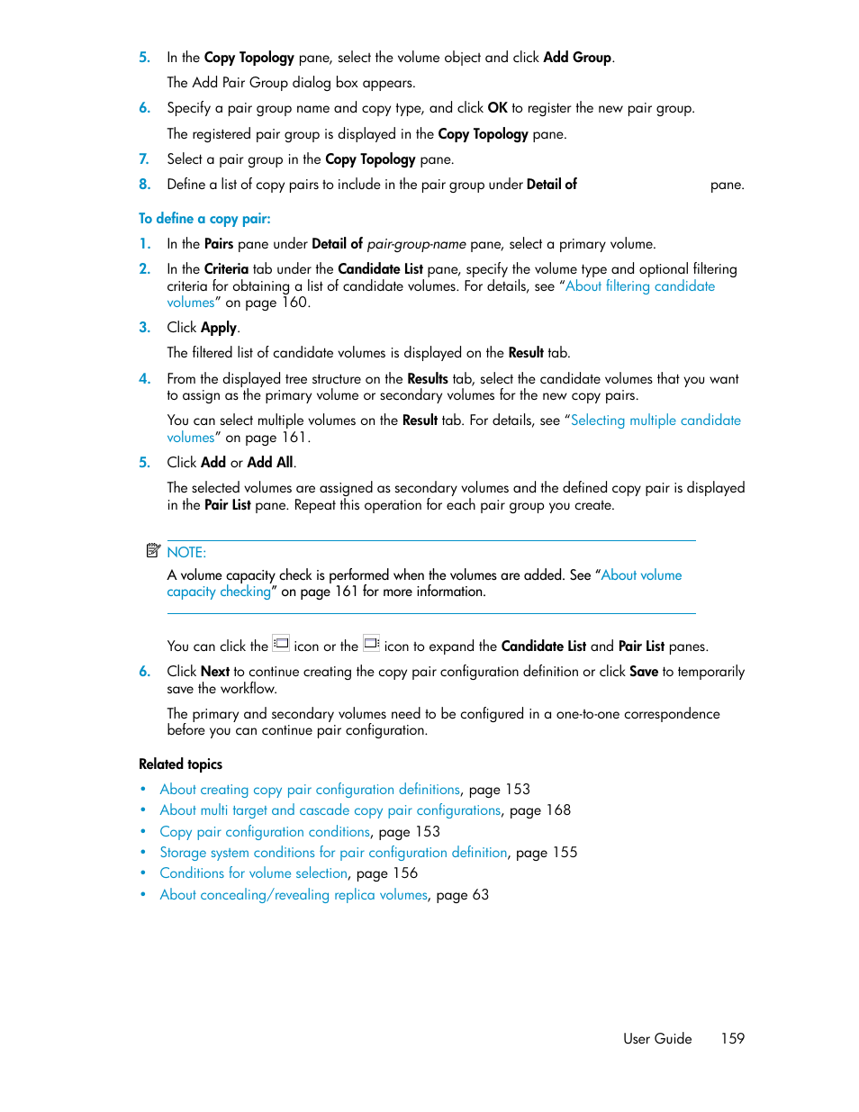 HP XP P9000 Command View Advanced Edition Software User Manual | Page 159 / 500
