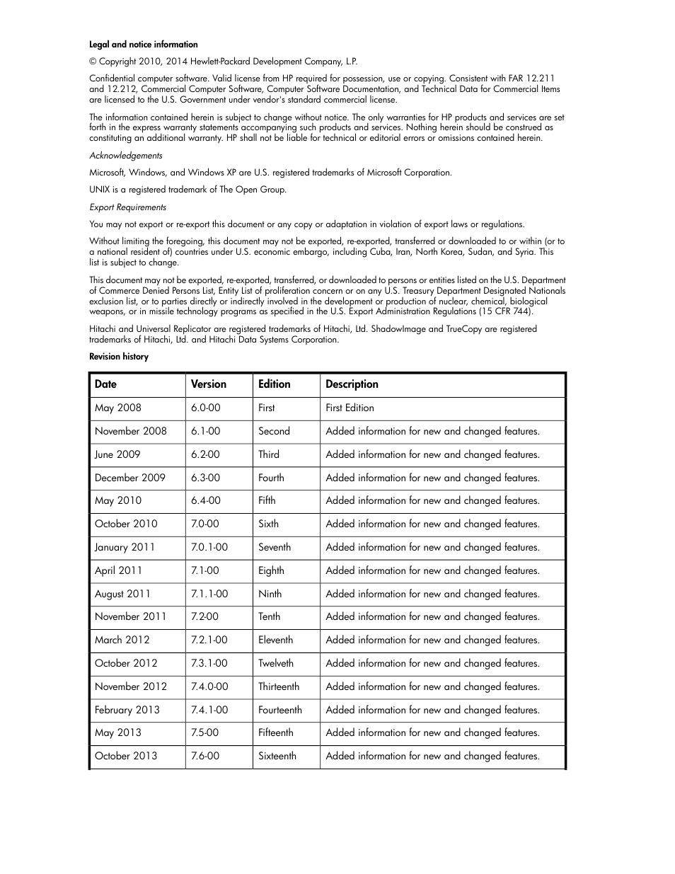 HP XP P9000 Command View Advanced Edition Software User Manual | Page 2 / 500