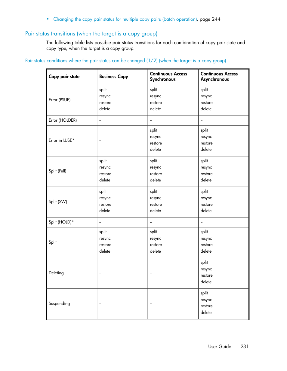 HP XP P9000 Command View Advanced Edition Software User Manual | Page 231 / 500