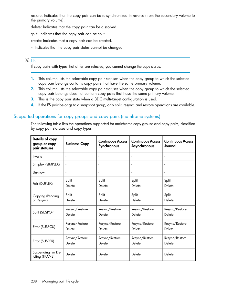 HP XP P9000 Command View Advanced Edition Software User Manual | Page 238 / 500