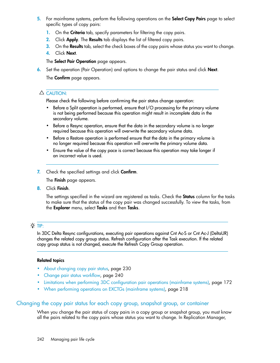 HP XP P9000 Command View Advanced Edition Software User Manual | Page 242 / 500