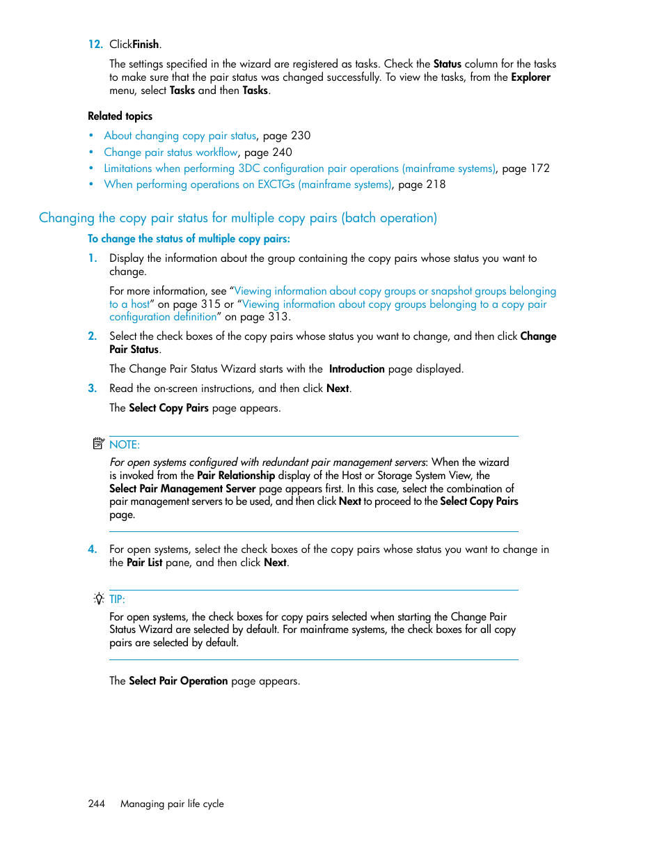 HP XP P9000 Command View Advanced Edition Software User Manual | Page 244 / 500