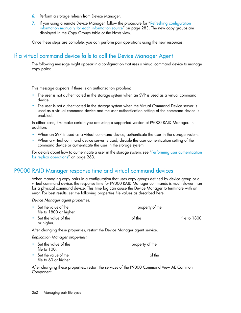 HP XP P9000 Command View Advanced Edition Software User Manual | Page 262 / 500