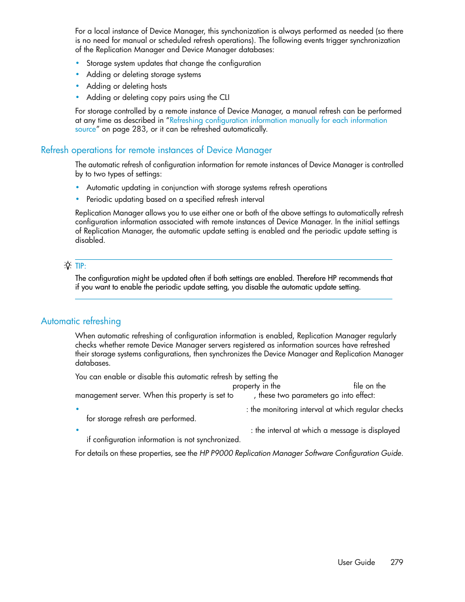 HP XP P9000 Command View Advanced Edition Software User Manual | Page 279 / 500